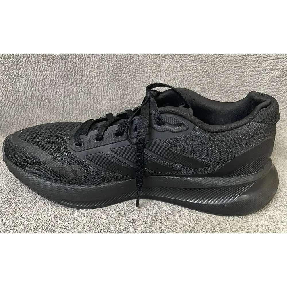 Adidas Runfalcon 5 Triple Black Women's Running Shoes Size 8